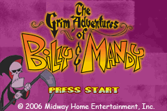 The Grim Adventures of Billy & Mandy Title Screen